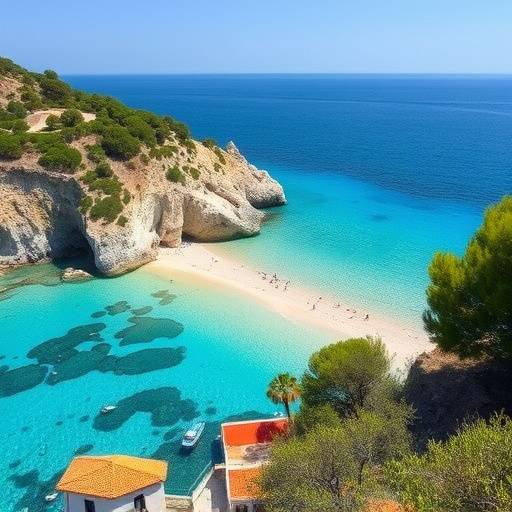 Spiaggia di Tropea in Calabria